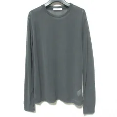 美品 ビューティーアンドユース ユナイテッドアローズ カノコシアー ロングスリーブ Tシャツ 1612-299-5384 ダークグレー レディース 古着 中古 USED