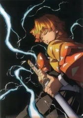 【中古】クリアファイル 我妻善逸 A4クリアファイル 「鬼滅の刃 全集中展」