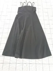 ◇ ⊂ natural couture ナチュラルクチュール ロング キャミソール ワンピース サイズF ブラック系 レディース E  【1508270008164】のサムネイル