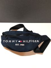 250434 TOMMY HILFIGER バッグ　トミーヒルフィガー　紺　ウエストポーチ　ウエストバッグ　ネイビー