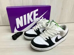 NIKE ナイキ SB DUNK LOW PRO ダンク ロー BQ6817-011 スニーカー ホワイト/グレー/ブラック メンズ 26.5cm 替えシューレース・箱有