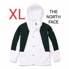 【海外限定】ノースフェイス マウンテンパーカー ホワイト XLサイズ