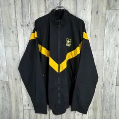 U.S.ARMY ユーエスアーミー APFU Army Physical Fitness Uniform トレーニング ジャケット ラグラン コーチジャケット ジャージ トラックジャケット メンズ XL LONG サイズ