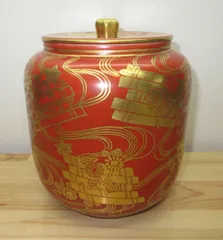 送料込【逢絢亭・新品】茶道具 水指 京焼 朱欄手 花筏の図 五山窯 林淡幽 共箱 送料込【逢絢亭・新品】茶道具 水指 京焼 朱欄手 花筏
