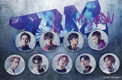 【中古】バッジ・ピンズ 劇団EXILE 缶バッジ9個セット 「劇団EXILE公演『JAM -ザ・リサイタル-』」 グッズ付きチケット特典