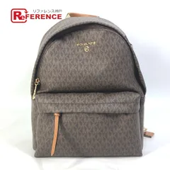 Michael Kors マイケルコース リュックサック SLATER スレイター 30T0G04B6B PVC/レザー ブラウン