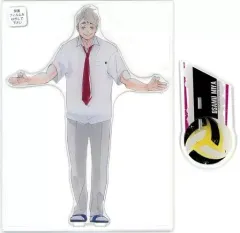 【中古】アクリルスタンド・アクリルパネル 宮治2 -描き下ろしイラストVer.- アクリルMEGAフィギュア 「ハイキュー!!」