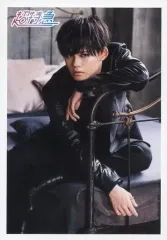 【中古】生写真(男性) 超特急/カイ(小笠原海)/膝上・座り・衣装黒・左手顎・顔左向き・口閉じ/「超特急 2017 SUMMER FES GOODS」生写真 第30弾