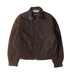 BARBOUR バブアー ジャケット 00s ドローバー オイルド コットン トラッカー ジャケット(DROVER) / 00年代 イングランド製 縦ワラント ブラウン アウター ブルゾン 上着【メンズ】のサムネイル