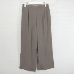 ◇ classicalelf クラシカルエルフ シャドーストライプ パンツ サイズL ブラウン系 ベージュ系 レディース E  【1304260012087】