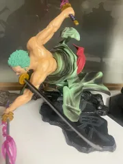 【新品・検品のみ】 ロロノア・ゾロ 三千世界 約20cm PVC製 新品・検品のみ】 ロロノア・ゾロ 三千世界 約20cm PVC製