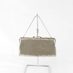 良品『USED』パーティバッグ ショルダーバッグ ハンドバッグ 2点セット クラッチバッグ レディース