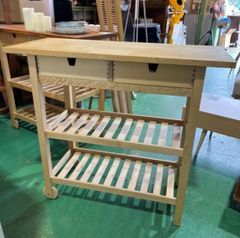 2️⃣IKEA FÖRHÖJA フォルホイア キッチンワゴン　キッチン　ワゴン　棚