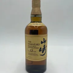 山崎12年　シングルモルト(箱無し）のサムネイル