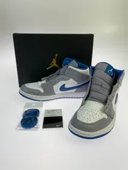 【中古品】  NIKE ナイキ DQ8426-014 AIR JORDAN 1 MID  TRUE BLUE エアジョーダン ワン スニーカー シューズ 靴 【 160-250402-cn-5-MIN】