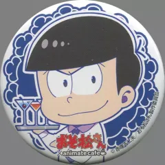 【中古】バッジ・ピンズ(キャラクター) カラ松 「おそ松さん×animatecafe トレーディング缶バッジ」