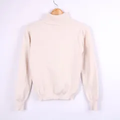 グレイル ニット セーター 長袖 タートルネック シンプル 無地 トップス GRL レディース Mサイズ ベージュ GRAIL 【中古】