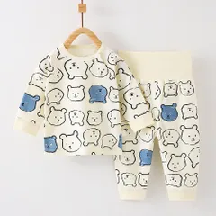 ☆ タイプE ☆ 80cm ☆ セットアップ ベビー セットアップ 上下セット 長袖 柄 パジャマ ベビー服 赤ちゃん 服 子供服 子ども服 こども服 女の子 男の子 秋冬 春秋 おしゃれ かわいい オシャレ 可愛い カジュアル 男女兼用