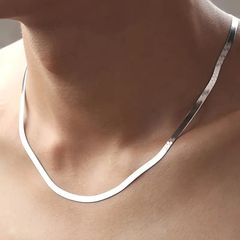 スネークチェーンネックレス 細め 102 カジュアル ホスト ヤクザ ヤンキー オラオラ系 悪羅悪羅 派手 メンズ アクセサリー ファッション