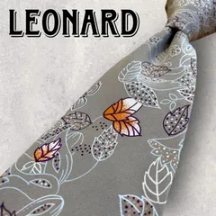 未使用品✨ タグ付き レオナール LEONARD ネクタイ 花柄 ジャガード LEONARD（ネクタイ）のフリマアイテム一覧
