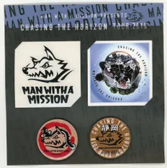 2025年最新】MAN WITH A MISSION バッジの人気アイテム - メルカリ