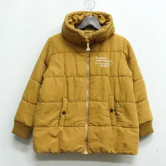 イッカ ナイロンジャケット 中綿入り ジャンパー アウター キッズ 女の子用 130サイズ ブラウン ikka 【中古】のサムネイル