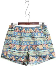 【お得なクーポン配布中!】 デッドストック パタゴニア バギーズ ショーツ レディース M / 24年製 アウトドア 総柄 ナイロン ショートパンツ 短パン 海パン 水陸両用