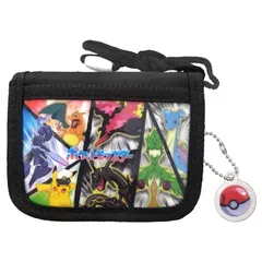 [サンアート] ポケットモンスター RFウォレット ブラック PM-4443