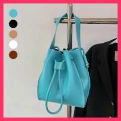 【おしゃれ】 巾着ショルダーバッグ PUレザー斜めがけ エコレザーバッグ黒/2wayバッグ合皮/韓国ファッション レディース 大人可愛いバケツバッグ 通 おすすめ おしゃれ　人気 上品 2TIAN-005