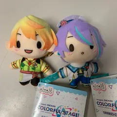 【むつ86-1158】プロセカ ふわぷち マスコット サンリオ  2体セット ワンダーランズ×ショウタイム