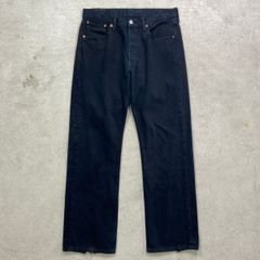 00年代 Levi's ユーロリーバイス 501-0165 ブラックデニムパンツ メンズW33 