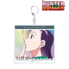 【新品/公式】HUNTER×HUNTER_イルミ Ani-Art clear label 第2弾 BIGアクリルキーホルダー 公式グッズ colleize