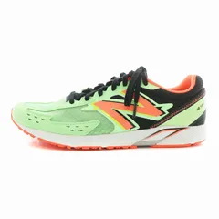 ニューバランス NEW BALANCE ハンゾー HANZO スニーカー ランニングシューズ ローカット US8 26cm 緑 グリーン ピンク 黒 ブラック NBJ-1128875 /XZ ■GY12のサムネイル