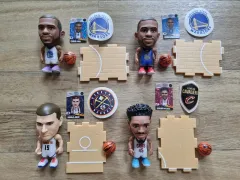 NBA BALLERS フィギュア 4 種 個人 バッチ (よきち) ミッチェル ポール)