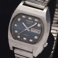 リ*ー様 【稼働品】【ヴィンテージ】CITIZEN 自動巻き時計 スクエア