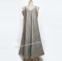 着物リメイク　キャミソールワンピース【2342】