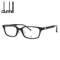 ダンヒル メガネフレーム 伊達メガネ アジアンフィット dunhill DU0020OJ 002 53サイズ スクエア型 ユニセックス メンズ レディースのサムネイル