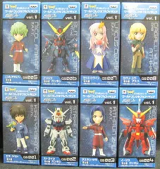 バンプレスト ワールドコレクタブルフィギュア ガンダムシリーズ 全8種セット Yahoo!オークション -「ガンダムシリーズ ワールドコレクタブル