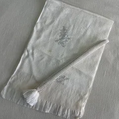 帯揚げ 帯締め セット 白礼装用 冠婚葬祭 女性 婦人 レディース 和装小物 和装 着物 留袖 訪問着 振袖　kimono #きもの猫田 T387