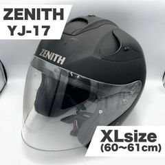 【美品】ZENITH ゼニス YJ-17 ジェットヘルメット YAMAHA ヤマハ XLサイズ 60cm～61cm 即日発送