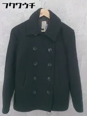 ■ BACK NUMBER バックナンバー 長袖 P コート サイズM ブラック メンズ  【中古】 【1002802582806】のサムネイル