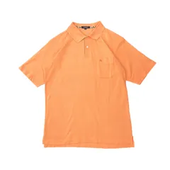 Burberry London 半袖ポロシャツ バーバリーロンドン Lサイズ オレンジ 半袖シャツ ポロシャツ ポロ 刺繍 ホースロゴ BBV31-600-83