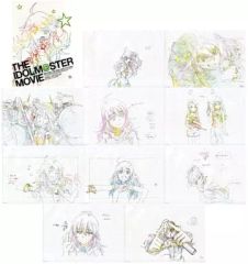 [중고] 원화 일러스트 보드 [THE IDOLM @ STER MOVIE 빛의 저편에] 애니 플렉스 플러스 특전 복제 원화 세트 [호시이 미키]