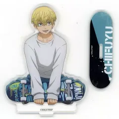 【中古】アクリルスタンド・アクリルパネル 松野千冬 アクリルスタンド 「わくドキくじ 東京リベンジャーズ Skateboard Visual」 L賞