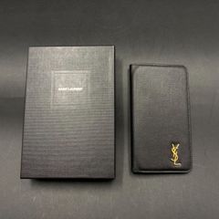 YSL イヴサンローラン 長財布 バラ ドット - メルカリ