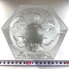 美品 ルネ・ラリック 小鳥リースデザイン ジュエリートレイ - メルカリ