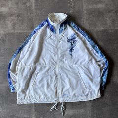 80s-90s adidas ナイロンジャケット L 常田大希 白 A361 - メルカリ
