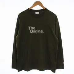 アーノルドパーマー Arnold Palmer Tシャツ カットソー 長袖 クルーネック ロゴ プリント L カーキ /BM ■GY21のサムネイル