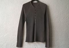 シルクニットヘンリーネックセーター / LABEL UNDER CONSTRUCTION(レーベルアンダーコンストラクション)