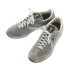 【中古】パトリック PATRICK スエード×ナイロン スニーカー グレー【サイズ42】【メンズ】